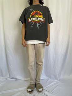 画像2: 90's JURASSIC PARK 映画プリントTシャツ  (2)