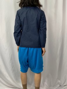 画像4: 80's L.L.Bean チンスト付き ナイロンコーチジャケット NAVY (4)