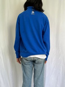 画像4: RLX Ralph Lauren ロゴプリント ハーフジップスウェット XL (4)