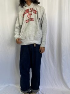 画像2: 90's The Cotton Exchange REVERSE WEAVE TYPE USA製 "KEENE STATE COLLEGE" M (2)