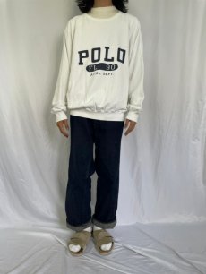 画像2: POLO Ralph Lauren "POLO FL90" ラグランスウェット XL (2)