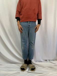 画像2: 80's〜 Levi's 501 USA製 デニムパンツ W28 (2)