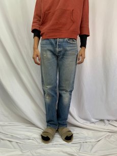 画像2: 80's〜 Levi's 501 USA製 デニムパンツ W31 (2)