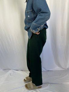 画像3: 60's L.L.Bean 筆記体タグ ウールスラックス DARK GREEN (3)