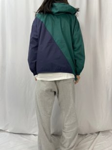 画像4: 90's GAP バイカラー アノラックパーカー M (4)