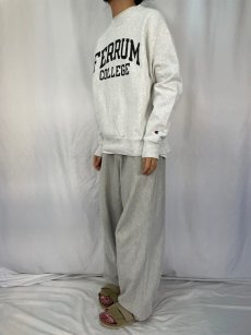 画像3: Champion REVERSE WEAVE "FERRUM COLLEGE" プリントスウェット L (3)