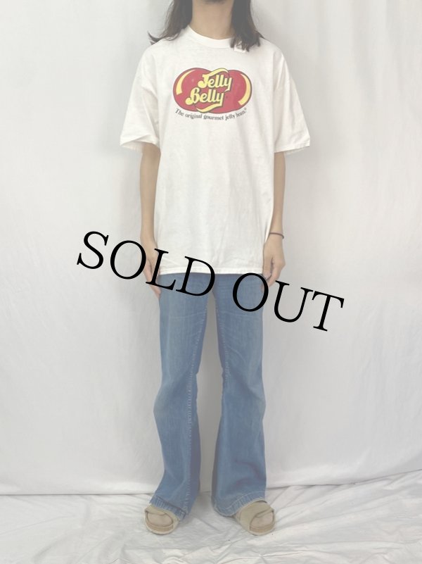 90's Jelly Belly お菓子企業プリントTシャツ L