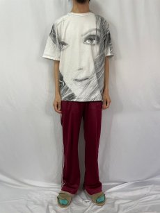 画像3: Celine Dion ミュージシャン大判プリントTシャツ 2XL (3)