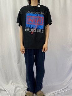 画像2: 2006 NINE INCH NAILS ロックバンドツアーTシャツ XL (2)