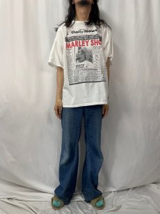 画像2: BOB MARLEY "The Jamaican Daily News" プリントTシャツ 2X (2)