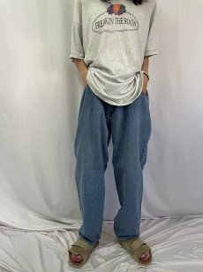 画像2: 90's Levi's SILVER TAB "baggy" デニムパンツ W35 (2)