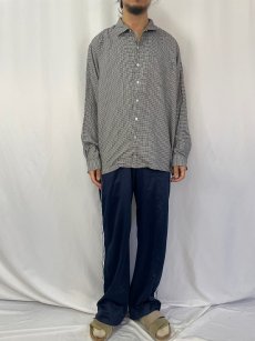 画像2: 90's〜 POLO Ralph Lauren "CORBRIDGE" 千鳥格子柄 コットンシャツ XL (2)