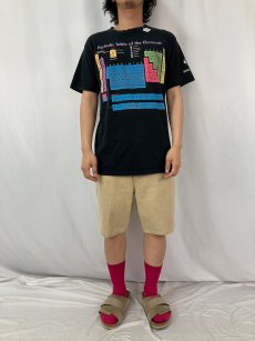 画像2: 90's "Periodic Table of the Elements" 周期表プリントTシャツ M (2)