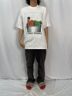 画像2: Lee "THE THREE STEWGES" パロディプリントTシャツ XL (2)