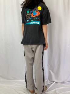 画像5: 90's COMPAQ USA製 "Journey Ahead" IT企業プリントTシャツ XL (5)