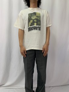 画像2: 90's Apple USA製 "Mac world" プリントTシャツ L (2)