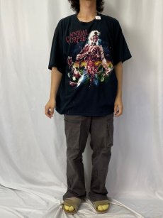 画像2: CANNIBAL CORPSE デスメタルバンドTシャツ BLACK XL (2)