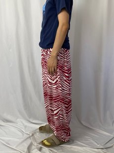 画像3: 90's ZUBAZ 総柄コットンポリイージーパンツ (3)