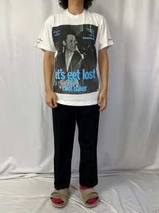 画像3: 90's BRUCE WEBER USA製 "let's get lost starring chet baker" フォトプリントTシャツ L (3)