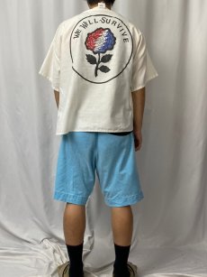 画像5: GRATEFUL DEAD "WE WILL SURVIVE" ロックバンド プルオーバーシャツ XL (5)