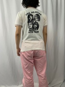 画像5: 70's THE BEATLES × Wtix "Winning Is As Easy As..." バンドプリントリンガーTシャツ (5)