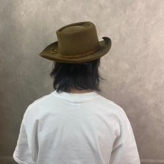 画像4: 60〜70's STETSON 4X ビーバーハット 7 1/4 (4)