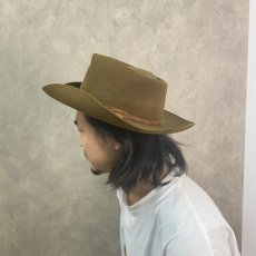 画像3: 60〜70's STETSON 4X ビーバーハット 7 1/4 (3)