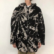 画像2: SWEDISH ARMY M-62 Snow Camouflage Parka OVER DYED (2)