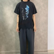 画像2: John Coltrane USA製 "Giant Step" ジャズサックスプレイヤー アルバムプリントTシャツ (2)