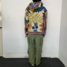 画像5: Bizzrad "Eggplant Sweater" ブランケットリメイク プルオーバージャケット M (5)