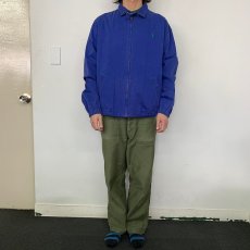 画像2: 90's POLO by Ralph Lauren USA製 ポロベアバックプリント スウィングトップ L (2)