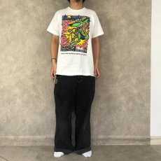 画像2: 90's HILL COUNTRY CHALLENGE ポップアート プリントTシャツ XL (2)