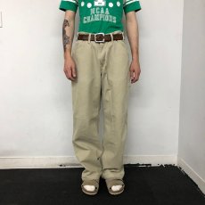 画像2: 90's Levi's L2 ブランクタブ ダックパンツ W35 (2)