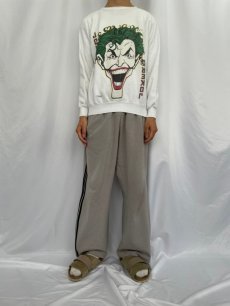 画像2: 80's JOKER USA製 キャラクタープリントスウェット L (2)