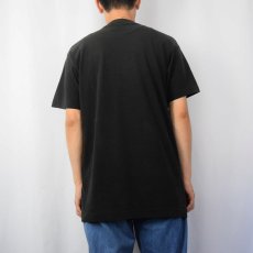 画像3: 90's CASIO USA製 時計メーカープリントTシャツ BLACK L (3)