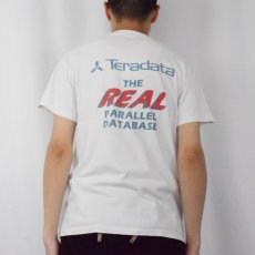 画像4: 90's Teradata USA製 "DON'T BE A WUSS !" コンピューター企業プリントTシャツ M (4)