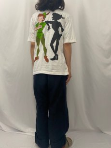 画像4: 90's Disney "Peter Pan" キャラクタープリントTシャツ L (4)