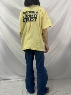 画像5: 90's BEN&JERRY'S USA製 企業プリントTシャツ XL (5)