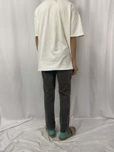 画像4: 90's Levi's 512 USA製 ブラックデニムパンツ W31  (4)