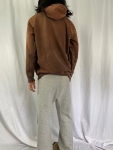 画像4: Carhartt ペンキペイント スウェットフーディ M (4)