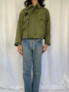 画像2: 90's ROYAL AIR FORCE MK3 Cold Wethar Jacket size6 (2)