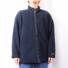 画像2: Patagonia USA製 シンチラ フリースジップジャケット NAVY XL (2)