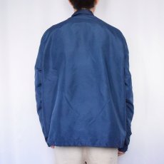 画像3: 70's Champion PRODUCTSタグ "UNIVERSITY OF IOWA" ナイロンコーチジャケット NAVY XL (3)