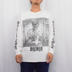 画像3: Justin Bieber "Purpose Tour" ミュージシャンツアーロンT (3)