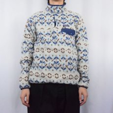 画像2: 2019AW Patagonia 総柄 スナップT M (2)