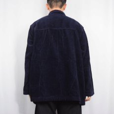 画像3: CLASSIC ELEMENTS コーデュロイジャケット NAVY (3)