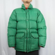 画像2: 70's THE NORTH FACE 茶タグ ダウンジャケット XL (2)