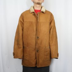 画像2: 80's〜 Shearling ムートンジャケット SIZE54 (2)