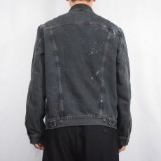 画像3: Levi's 72334 後染め デニムジャケット M (3)