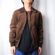 画像2: 70's〜 C&A UK製 コーデュロイジップジャケット BROWN SIZE40 (2)